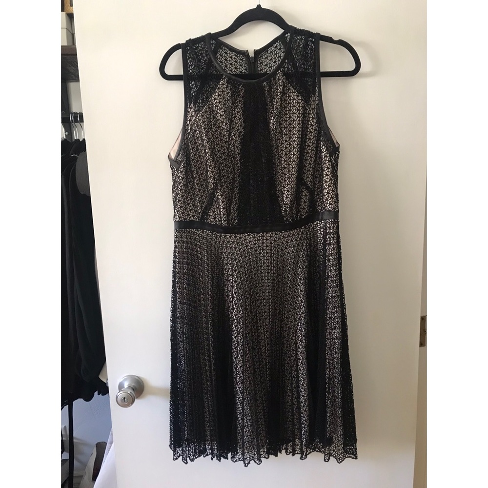 Little black lace dress
